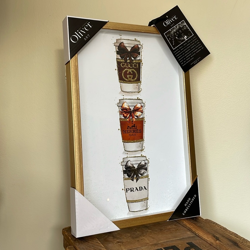 Designer Embellished‎ Shadowbox Artwork